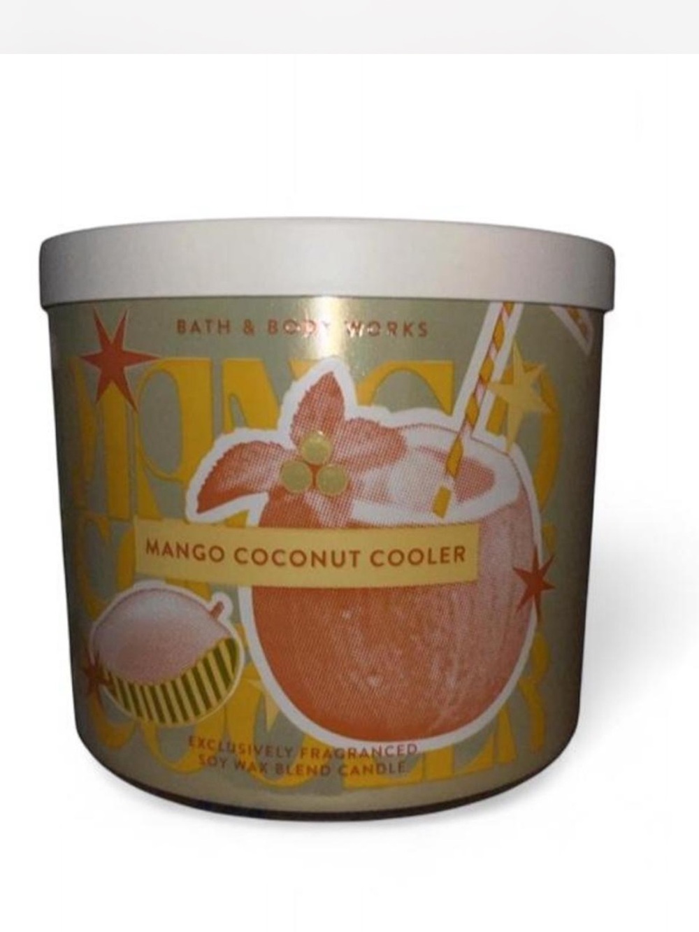 Bath & Body Works Mango Coconut Cooler Candle